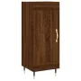 Hoher Schrank aus braunem Eichenfurnierholz 34,5x34x180 cm. von , Sideboards - Ref: Foro24-3199096, Preis: 100,47 €, Rabatt: %