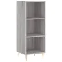 Aparador alto madera contrachapada gris Sonoma 34,5x34x180 cm de , Aparadores - Ref: Foro24-3199359, Precio: 90,54 €, Descuen...