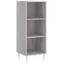 Tall gray Sonoma plywood sideboard 34.5x34x180 cm by , Sideboards - Ref: Foro24-3199359, Price: 90,54 €, Discount: %