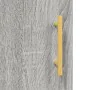 Aparador alto madera contrachapada gris Sonoma 34,5x34x180 cm de , Aparadores - Ref: Foro24-3199359, Precio: 90,54 €, Descuen...