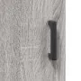 Tall gray Sonoma plywood sideboard 34.5x34x180 cm by , Sideboards - Ref: Foro24-3199367, Price: 96,34 €, Discount: %