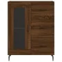 Hoher Schrank aus braunem Eichenfurnierholz 69,5x34x180 cm. von , Sideboards - Ref: Foro24-3189532, Preis: 155,78 €, Rabatt: %