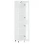 Tall white plywood sideboard 34.5x34x180 cm by , Sideboards - Ref: Foro24-3199409, Price: 100,03 €, Discount: %