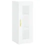 Tall white plywood sideboard 34.5x34x180 cm by , Sideboards - Ref: Foro24-3199409, Price: 100,03 €, Discount: %