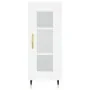 Tall white plywood sideboard 34.5x34x180 cm by , Sideboards - Ref: Foro24-3199409, Price: 100,03 €, Discount: %