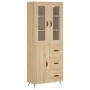 Hoher Schrank aus Sperrholz in Eichenholzfarbe 69,5x34x180 cm. von , Sideboards - Ref: Foro24-3198444, Preis: 168,41 €, Rabat...