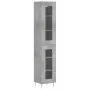 Grau-betonierter Sperrholz-Sideboard 34,5x34x180 cm von , Sideboards - Ref: Foro24-3199421, Preis: 98,24 €, Rabatt: %