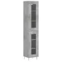 Gray concrete plywood sideboard 34.5x34x180 cm by , Sideboards - Ref: Foro24-3199421, Price: 98,24 €, Discount: %