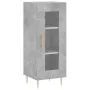 Grau-betonierter Sperrholz-Sideboard 34,5x34x180 cm von , Sideboards - Ref: Foro24-3199421, Preis: 98,24 €, Rabatt: %