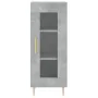 Gray concrete plywood sideboard 34.5x34x180 cm by , Sideboards - Ref: Foro24-3199421, Price: 98,24 €, Discount: %