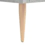 Gray concrete plywood sideboard 34.5x34x180 cm by , Sideboards - Ref: Foro24-3199421, Price: 98,24 €, Discount: %