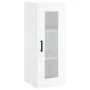 Tall white glossy plywood sideboard 34.5x34x180 cm by , Sideboards - Ref: Foro24-3199435, Price: 117,96 €, Discount: %