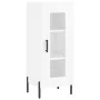Tall white glossy plywood sideboard 34.5x34x180 cm by , Sideboards - Ref: Foro24-3199435, Price: 117,96 €, Discount: %