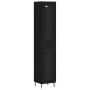 Black plywood sideboard 34.5x34x180 cm by , Sideboards - Ref: Foro24-3199442, Price: 110,75 €, Discount: %