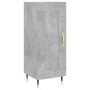 Aparador de madera contrachapada gris hormigón 34,5x34x180 cm de , Aparadores - Ref: Foro24-3199477, Precio: 98,45 €, Descuen...