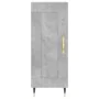 Grau-betonierter Sperrholz-Sideboard 34,5x34x180 cm von , Sideboards - Ref: Foro24-3199477, Preis: 98,45 €, Rabatt: %