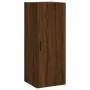Hoher Schrank aus braunem Eichenfurnierholz 34,5x34x180 cm. von , Sideboards - Ref: Foro24-3199000, Preis: 104,45 €, Rabatt: %