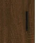 Aparador alto madera contrachapada roble marrón 34,5x34x180 cm de , Aparadores - Ref: Foro24-3199000, Precio: 102,92 €, Descu...