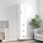 Hoher Schrank aus weißem Sperrholz, 34,5x34x180 cm. von , Sideboards - Ref: Foro24-3200169, Preis: 116,54 €, Rabatt: %