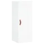 Aparador alto madera contrachapada blanco 34,5x34x180 cm de , Aparadores - Ref: Foro24-3200169, Precio: 116,54 €, Descuento: %