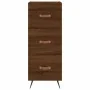 Hoher Schrank aus braunem Eichenfurnierholz 34,5x34x180 cm. von , Sideboards - Ref: Foro24-3200176, Preis: 116,00 €, Rabatt: %