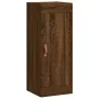 Tall oak brown plywood highboard 34.5x34x180 cm by , Sideboards - Ref: Foro24-3200176, Price: 116,00 €, Discount: %