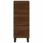 Aparador alto madera contrachapada roble marrón 34,5x34x180 cm de , Aparadores - Ref: Foro24-3200224, Precio: 120,41 €, Descu...