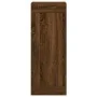 Aparador alto madera contrachapada roble marrón 34,5x34x180 cm de , Aparadores - Ref: Foro24-3200224, Precio: 120,41 €, Descu...