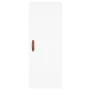 Hoher Schrank aus weißem Sperrholz, 34,5x34x180 cm. von , Sideboards - Ref: Foro24-3200361, Preis: 103,32 €, Rabatt: %