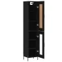 Schwarzer Sperrholz-Schrank 34,5x34x180 cm von , Sideboards - Ref: Foro24-3200394, Preis: 108,78 €, Rabatt: %