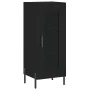 Black plywood sideboard 34.5x34x180 cm by , Sideboards - Ref: Foro24-3200394, Price: 108,78 €, Discount: %