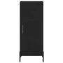 Black plywood sideboard 34.5x34x180 cm by , Sideboards - Ref: Foro24-3200394, Price: 108,78 €, Discount: %