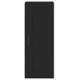 Black plywood sideboard 34.5x34x180 cm by , Sideboards - Ref: Foro24-3200394, Price: 108,78 €, Discount: %
