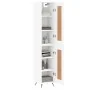Hoher Schrank aus weißem Sperrholz, 34,5x34x180 cm. von , Sideboards - Ref: Foro24-3200425, Preis: 103,03 €, Rabatt: %