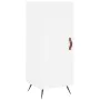 Aparador alto madera contrachapada blanco 34,5x34x180 cm de , Aparadores - Ref: Foro24-3200425, Precio: 103,03 €, Descuento: %