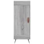 Aparador alto madera contrachapada gris Sonoma 34,5x34x180 cm de , Aparadores - Ref: Foro24-3200431, Precio: 99,95 €, Descuen...