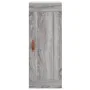Aparador alto madera contrachapada gris Sonoma 34,5x34x180 cm de , Aparadores - Ref: Foro24-3200431, Precio: 99,95 €, Descuen...