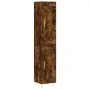 Rauchiger Eichenfurnier-Holzschrank 34,5x34x180 cm von , Sideboards - Ref: Foro24-3200446, Preis: 99,21 €, Rabatt: %