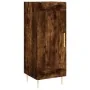 Rauchiger Eichenfurnier-Holzschrank 34,5x34x180 cm von , Sideboards - Ref: Foro24-3200446, Preis: 99,21 €, Rabatt: %