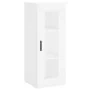Hoher Schrank aus weißem Sperrholz, 34,5x34x180 cm. von , Sideboards - Ref: Foro24-3199185, Preis: 110,85 €, Rabatt: %