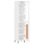 Tall white plywood sideboard 34.5x34x180 cm by , Sideboards - Ref: Foro24-3199505, Price: 104,47 €, Discount: %