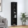 Schwarzer Sperrholz-Schrank 34,5x34x180 cm von , Sideboards - Ref: Foro24-3199378, Preis: 100,59 €, Rabatt: %