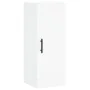 Aparador alto madera contrachapada blanco 34,5x34x180 cm de , Aparadores - Ref: Foro24-3200473, Precio: 105,43 €, Descuento: %