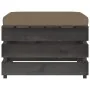 3-piece garden furniture set with gray impregnated wood cushions by , Garden sets - Ref: Foro24-3068188, Price: 245,80 €, Dis...