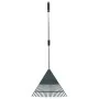 Dark green PP leaf rake 155.5 cm by , Rakes - Ref: Foro24-364825, Price: 32,71 €, Discount: %