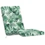 Cushions for sun lounger 2 units Oxford fabric leaf print by , Cushions for chairs and sofas - Ref: Foro24-361996, Price: 61,...