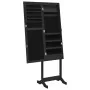 Espejo de pie con joyero y luces LED negro de , Espejos - Ref: Foro24-353260, Precio: 124,92 €, Descuento: %