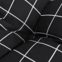 Cojín para palés tela a cuadros negro 50x50x12 cm de , Cojines para sillas y sofás - Ref: Foro24-360441, Precio: 22,86 €, Des...