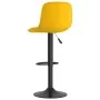 Taburetes de cocina 2 unidades terciopelo amarillo de , Taburetes de cocina - Ref: Foro24-333998, Precio: 128,11 €, Descuento: %