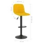 Taburetes de cocina 2 unidades terciopelo amarillo de , Taburetes de cocina - Ref: Foro24-333998, Precio: 128,11 €, Descuento: %